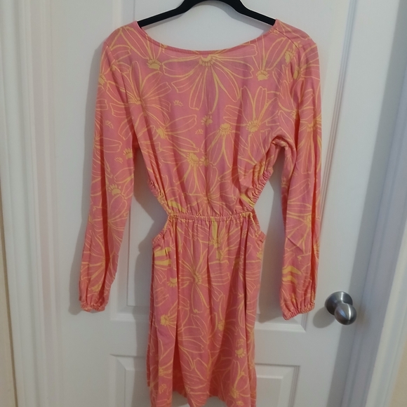 NWT Universal Thread Pink and Yellow Floral Dress - Picture 1 of 5